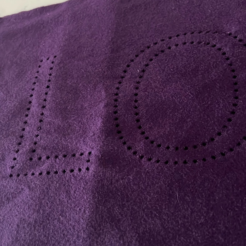 Louis Vuitton cashmere scarf in deep fuschia